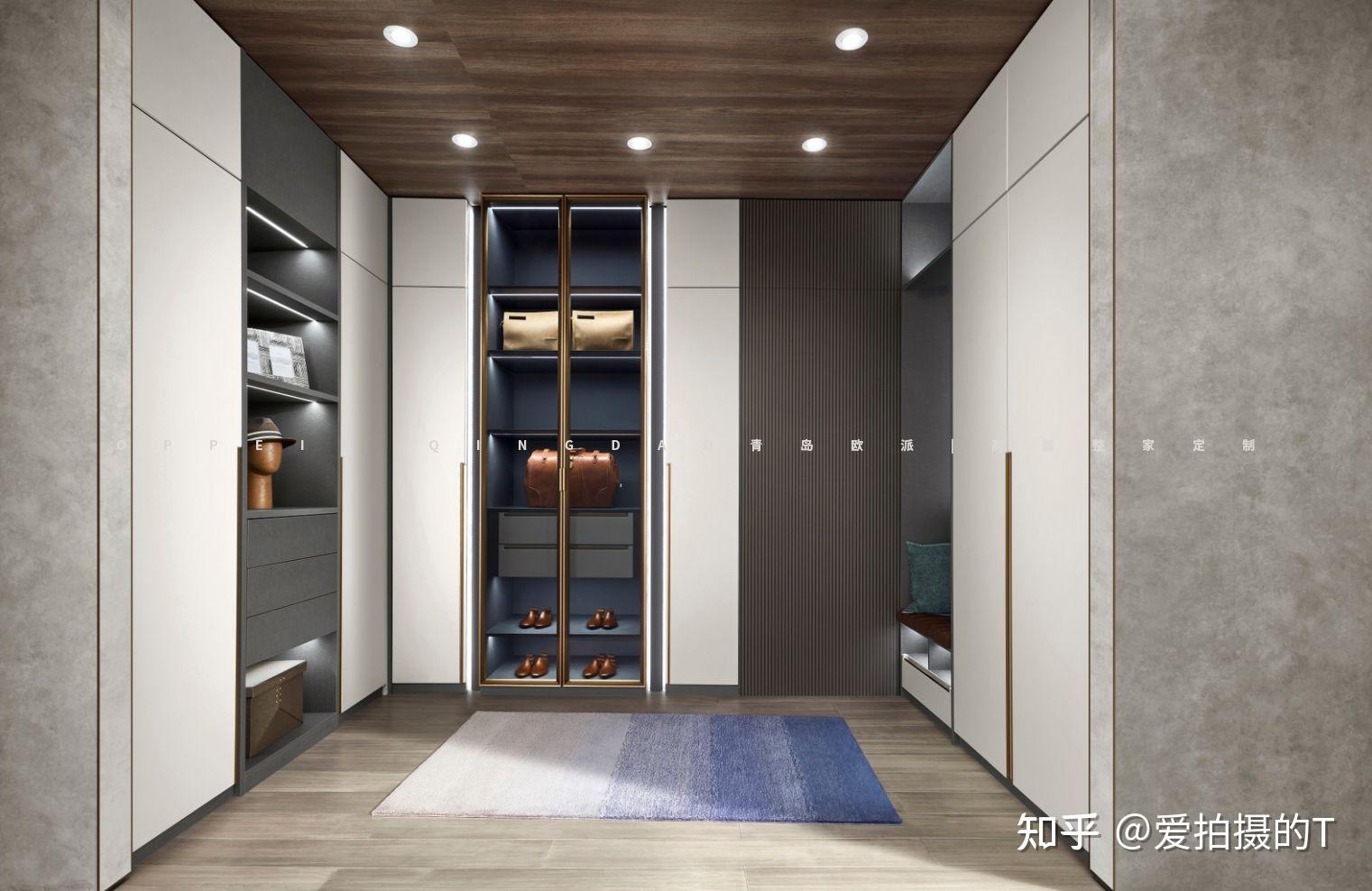 分享几套青岛欧派衣柜全屋定制设计效果图