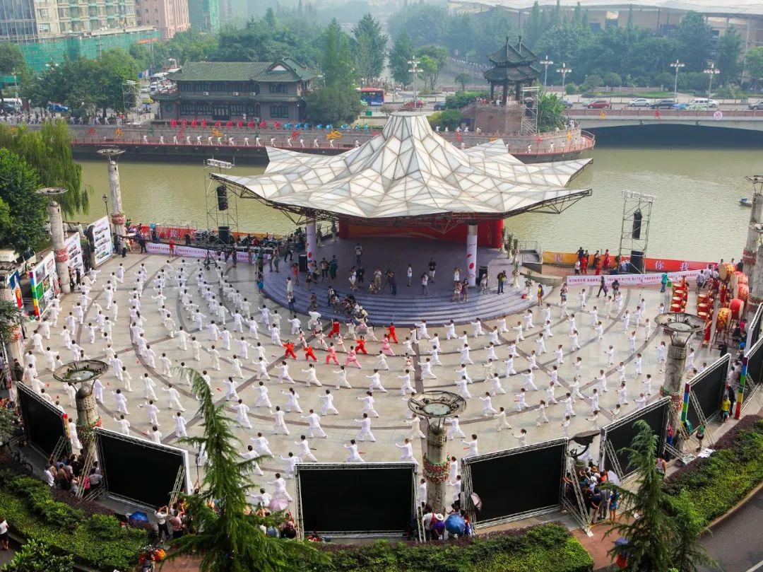 太极拳申遗成功成都出了把力
