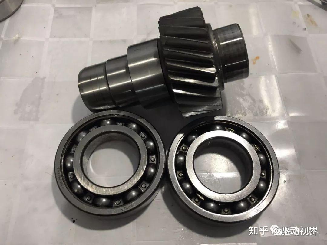 某电动汽车减速器拆解报告（4）轴承的拆卸和减速齿轮参数测量 - 知乎