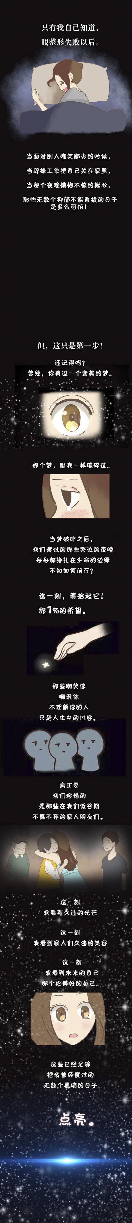 双眼皮失败漫画 如何重拾那1 的希望 根据真实双眼皮修复故事改编 知乎