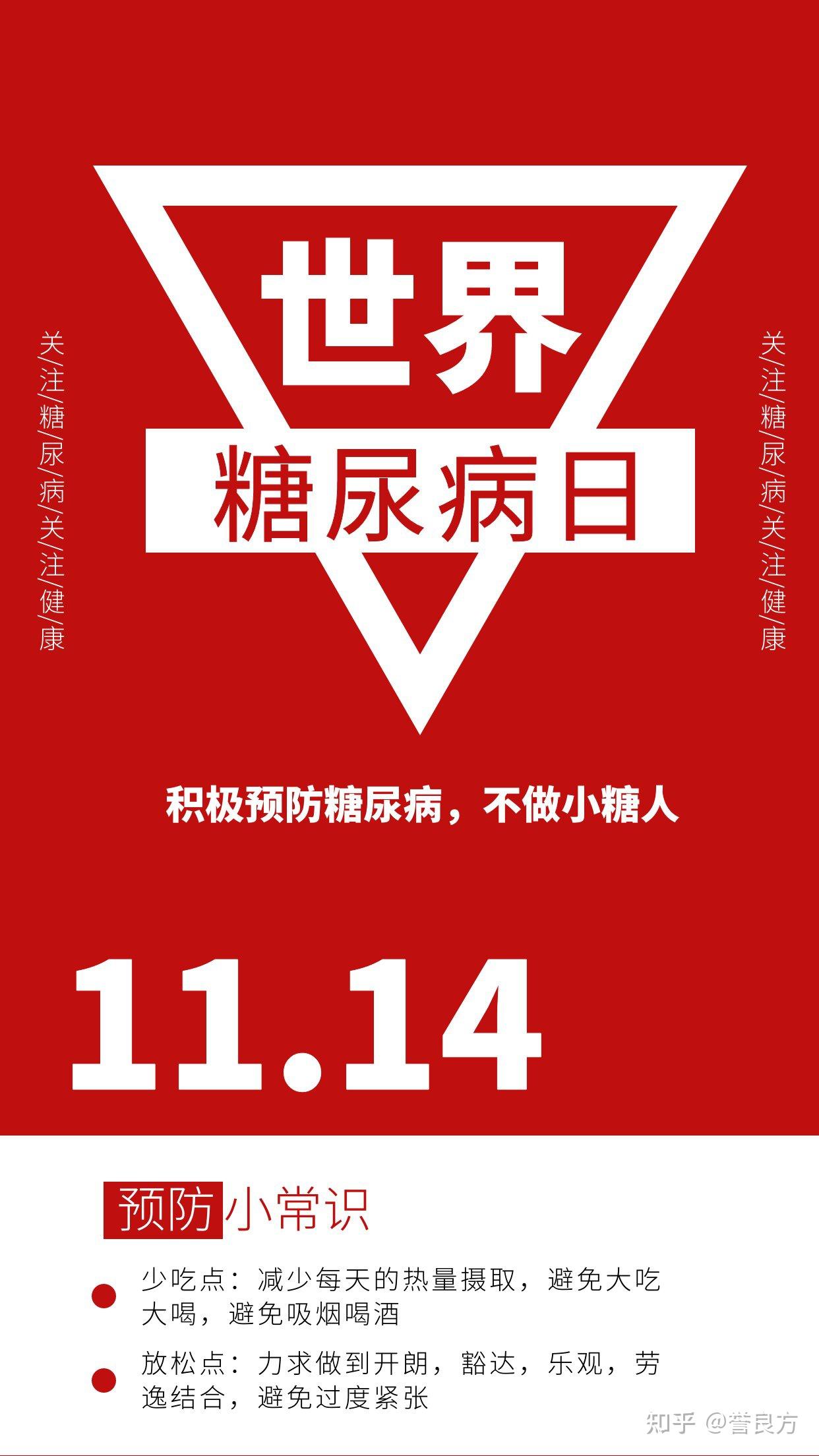 誉良方世界糖尿病日预防糖尿病远离甜蜜烦恼