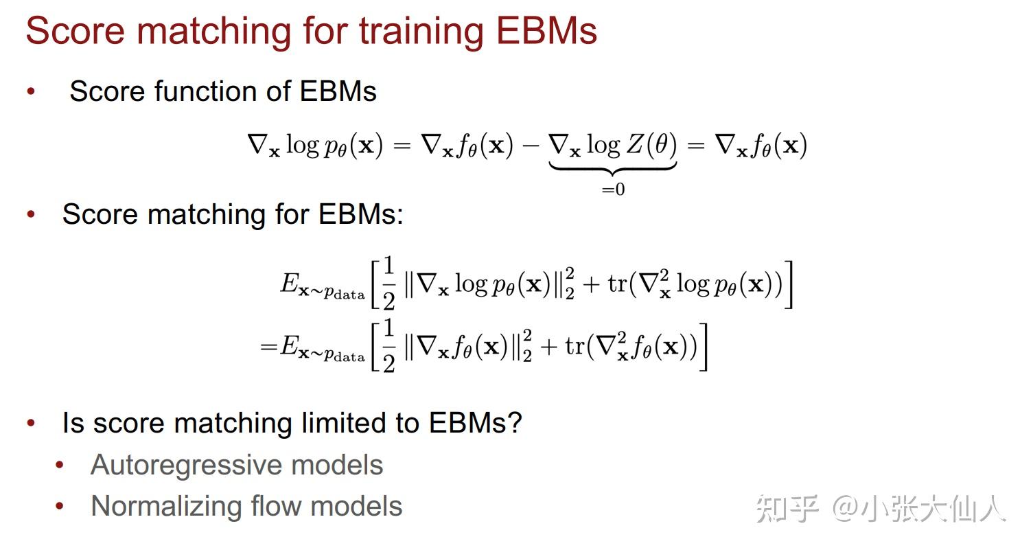 生成模型系列之score-based model -- 分数是一切欧耶 - 知乎