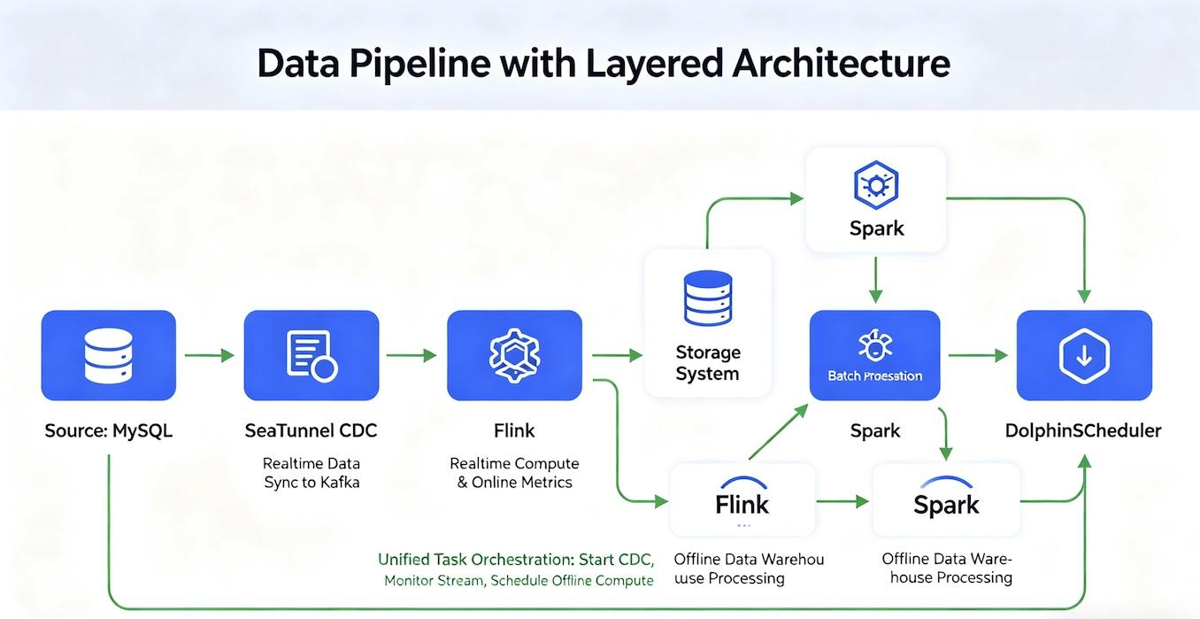 第 8 篇｜Apache DolphinScheduler 与 Flink Spark 数据引擎的边界、协同与最佳实践 - 知乎