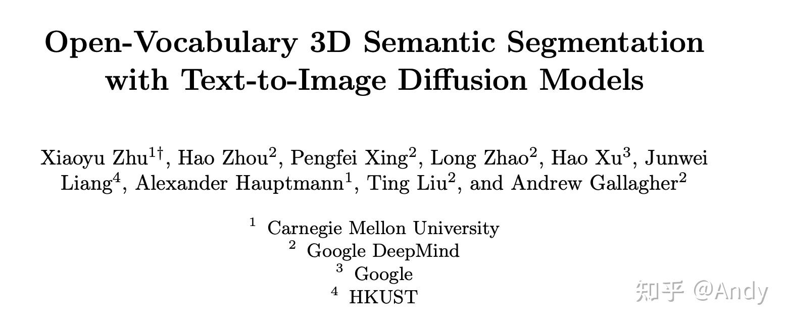 Open-Vocabulary 3D Semantic Segmentation with Text-to-Image Diffusion ...