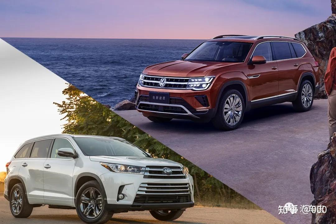 这就是时代的差距全新途昂vs汉兰达