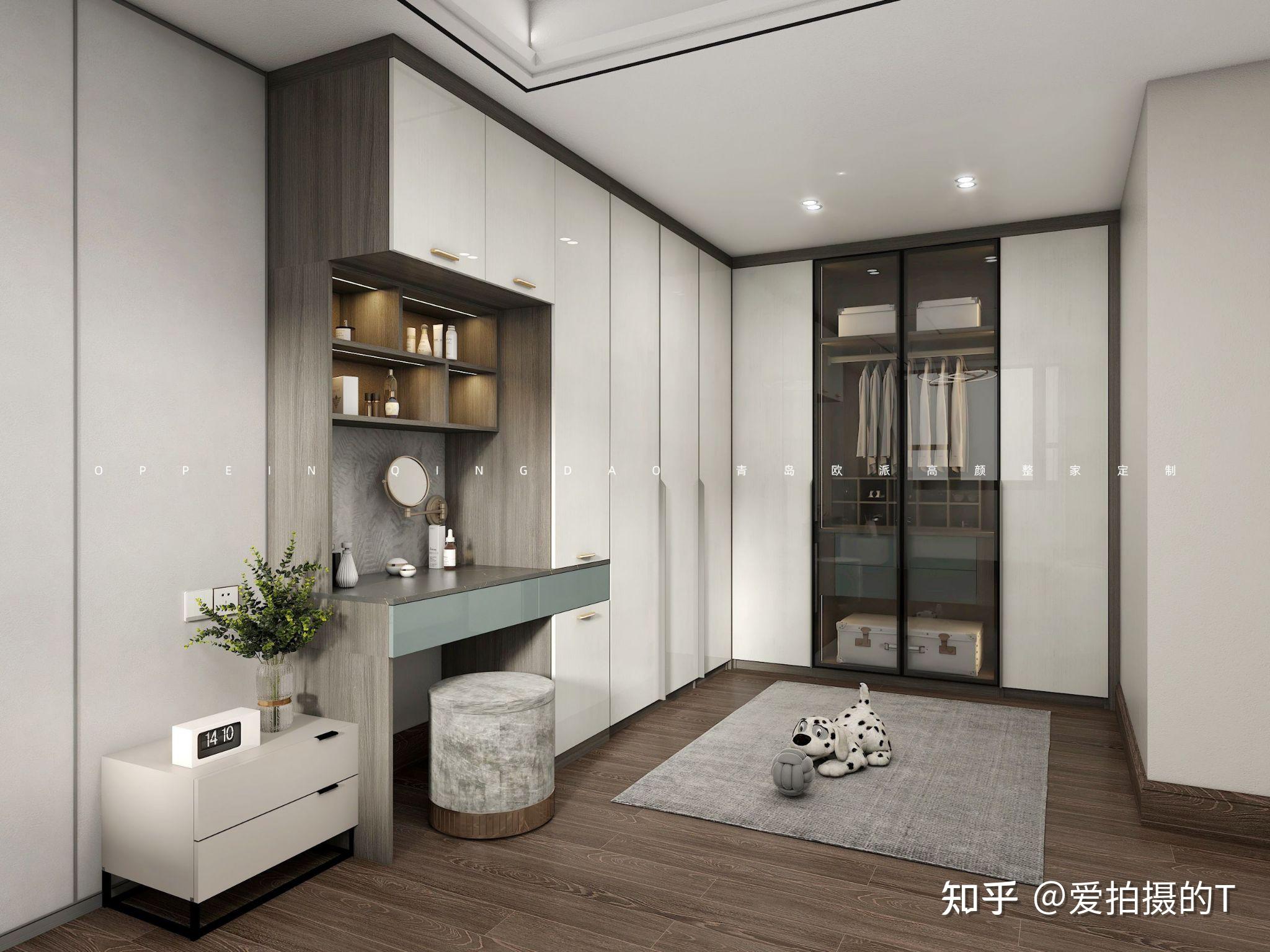 分享几套青岛轻奢风格全屋定制效果图