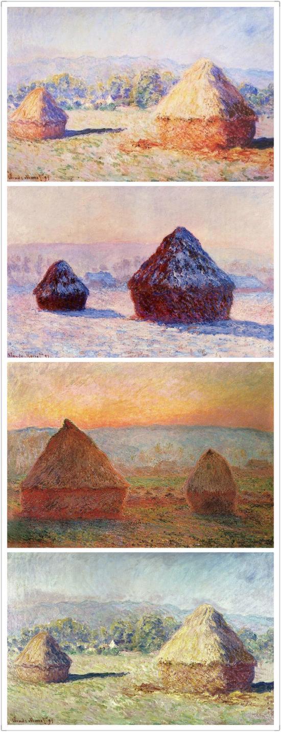 莫奈干草堆拍出76亿人民币印象画派的价值从何体现