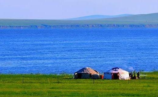 内蒙古景点推荐呼伦湖旅游景区低音号免费语音导游