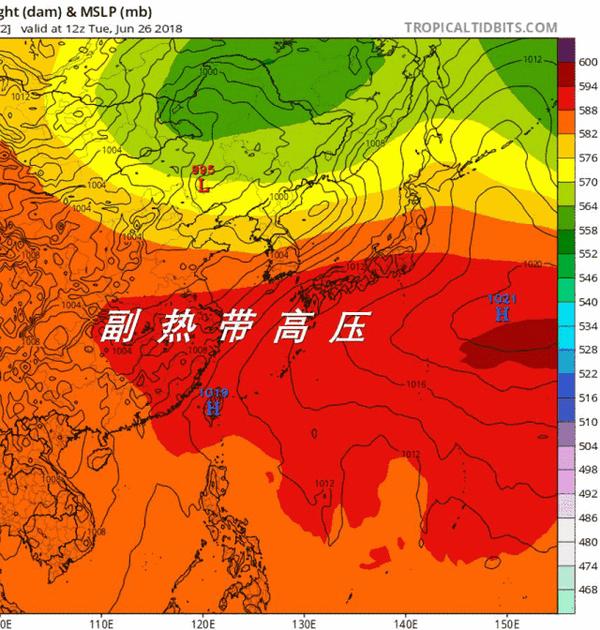 冬季气压带图片