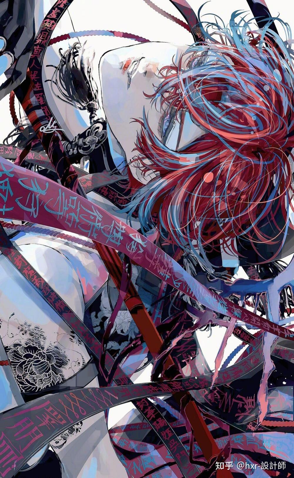 插画分享独特的画风日本超人气画师malbeni作品