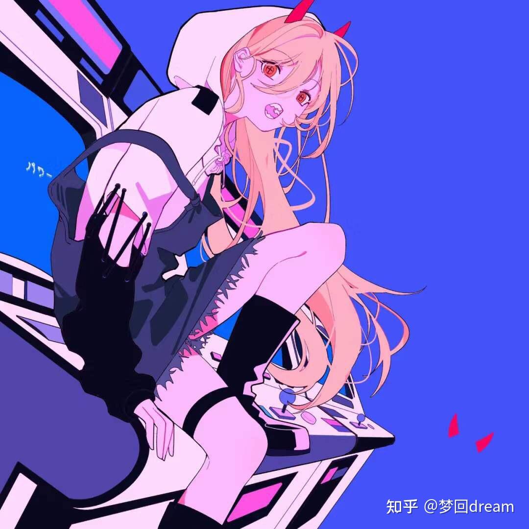 有没有色彩比较绚丽的动漫头像?