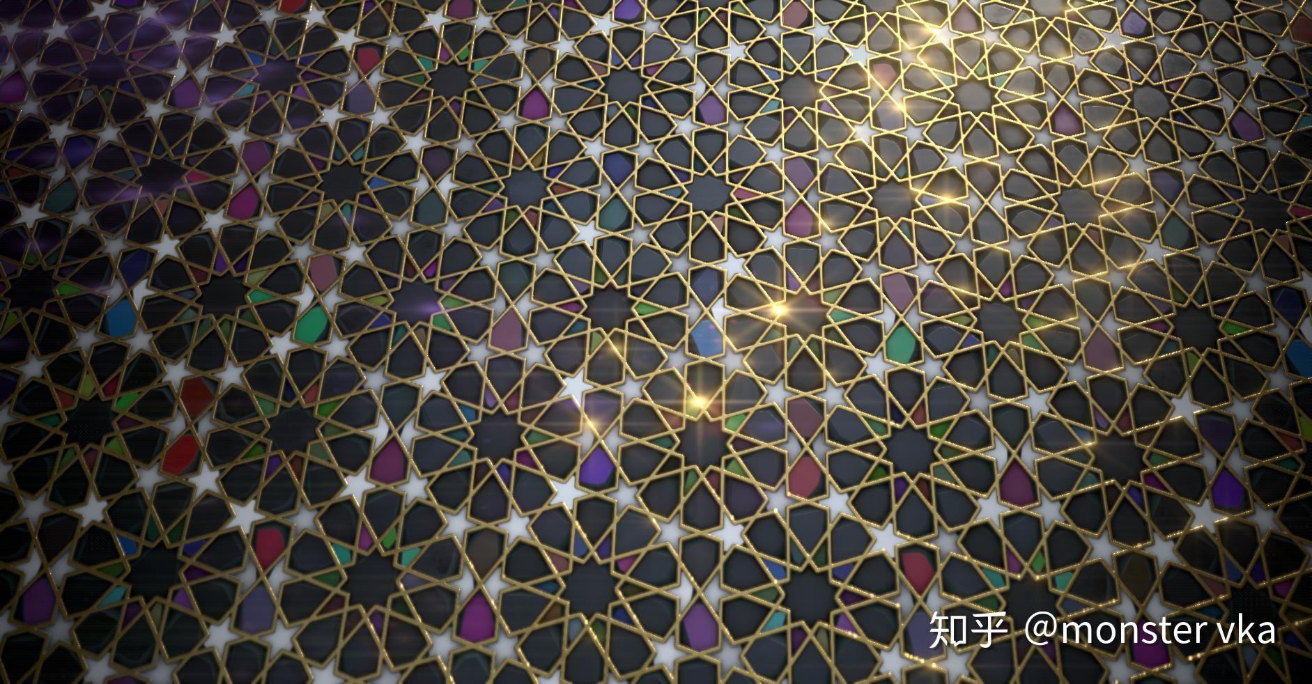 1.阿拉伯图案(彭罗斯镶嵌)48 人赞同了该文章游戏美术monster vka