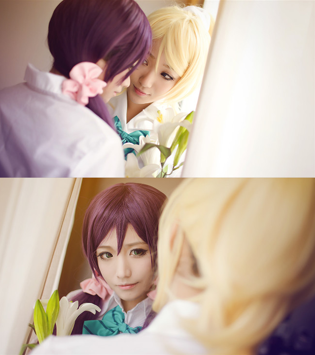 妹子和妹子在一起到底有多萌养眼百合cos精选