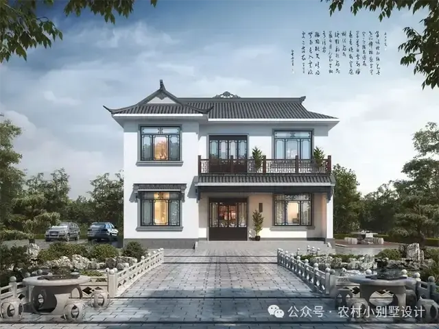20套古风古韵二层新中式别墅，归田园居，回乡建房就选它！ - 知乎