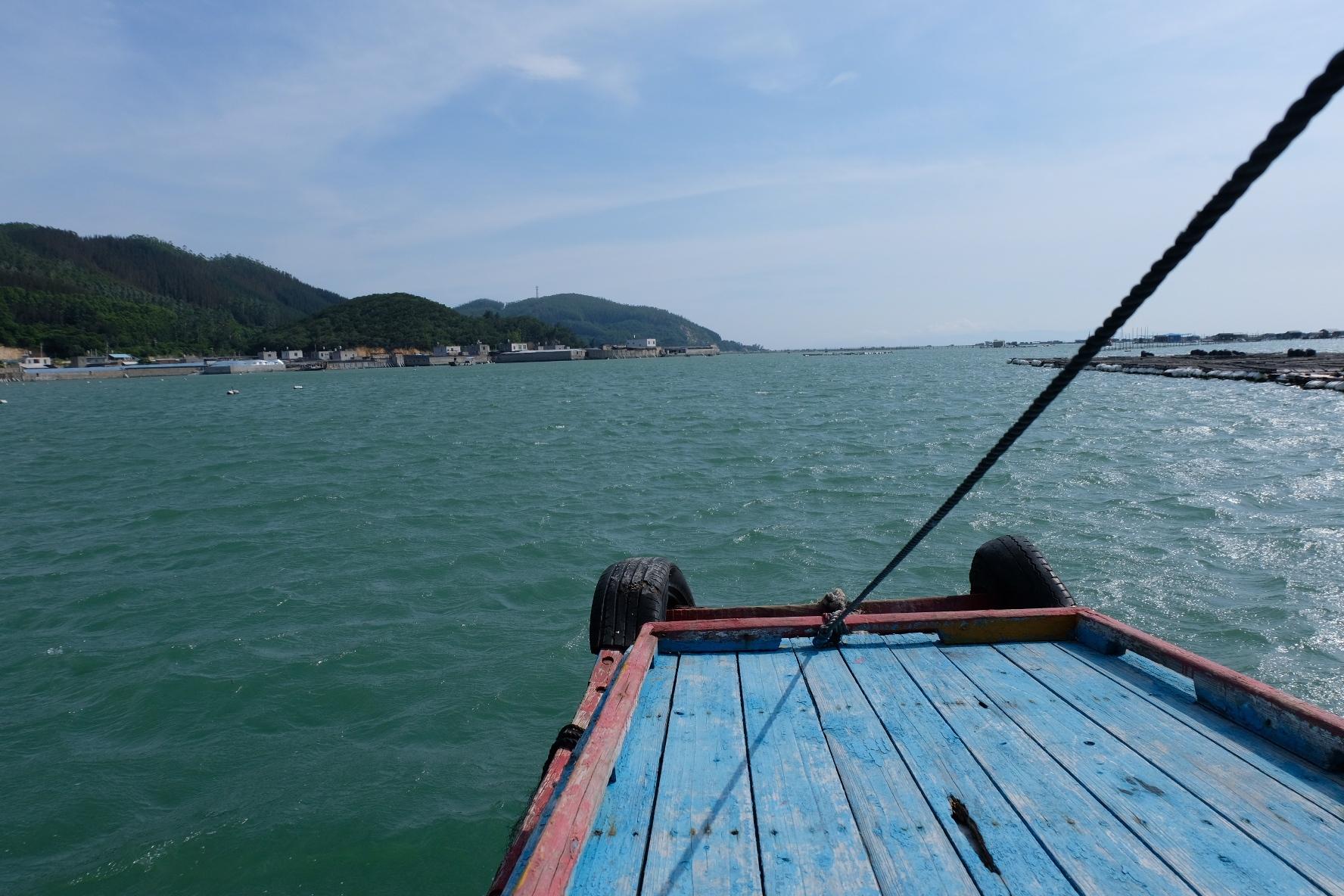 没有抖音圣地鱼骨沙洲,因为退潮后,大海中间出现一个像鱼骨形状的沙滩