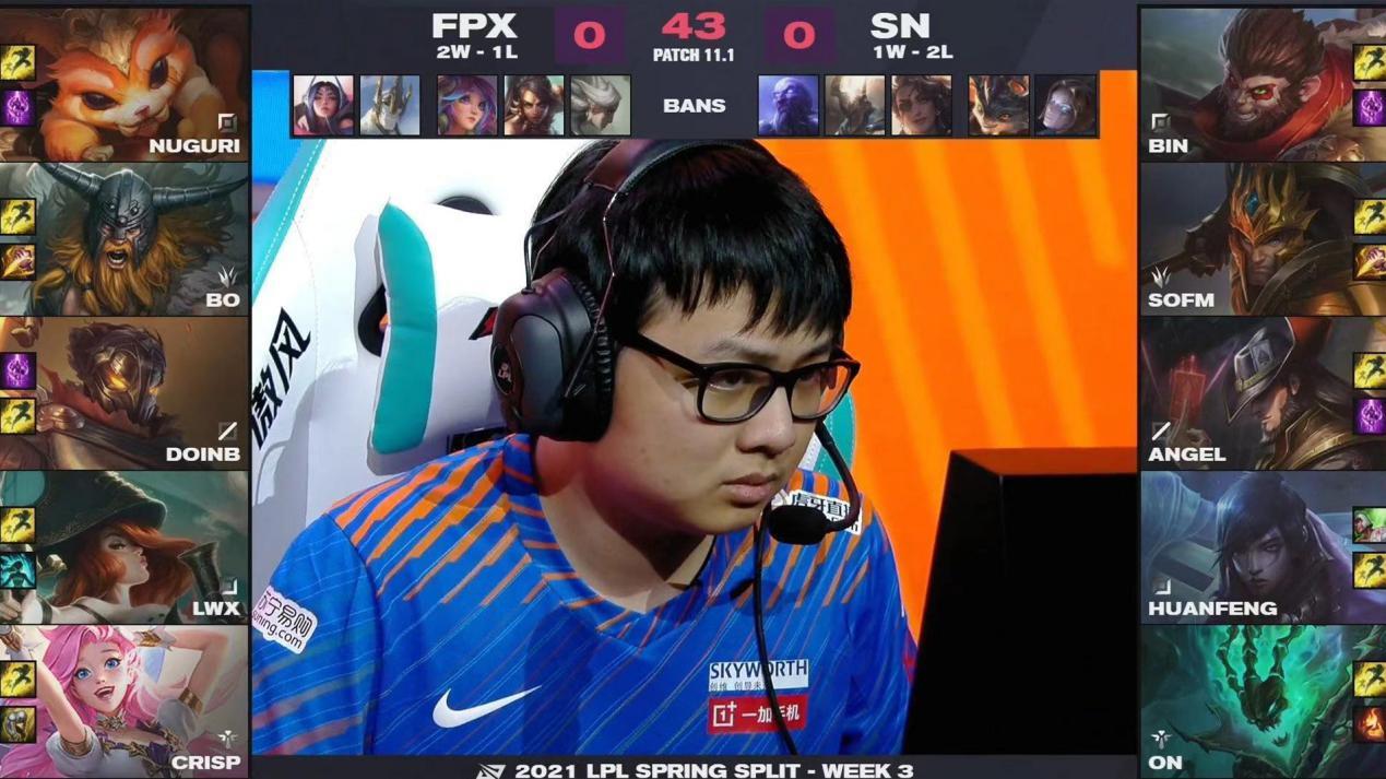 fpx新人bo首秀登场接连被sofm抢龙mlxg这不能怪打野