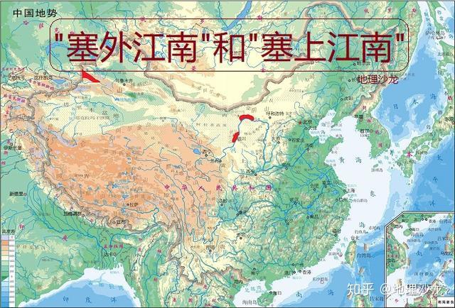 你知道塞上江南和塞外江南分别位于我国的什么地方吗