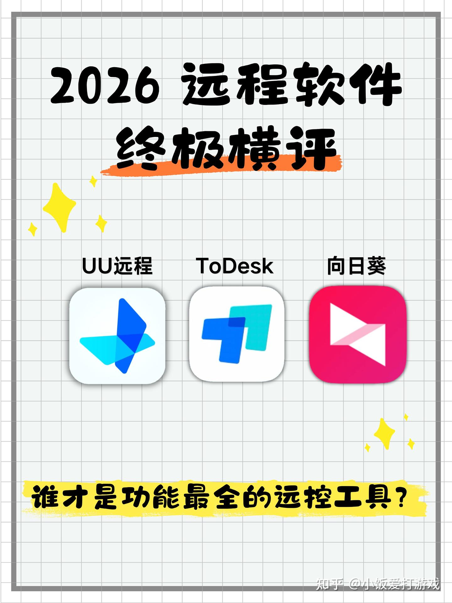 2026远程软件终极横评✨三款热门远控全方位实测,选工具看这篇就够啦💻