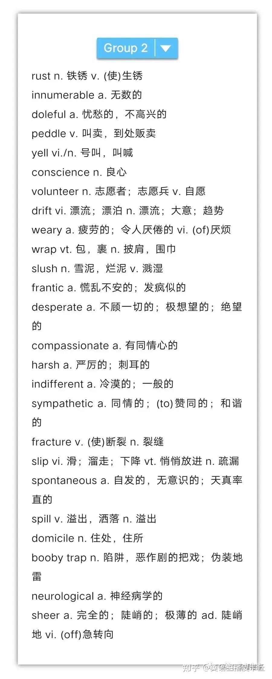 专八|英语专业八级高频词汇700个+电子版pdf(附音频) - 知乎