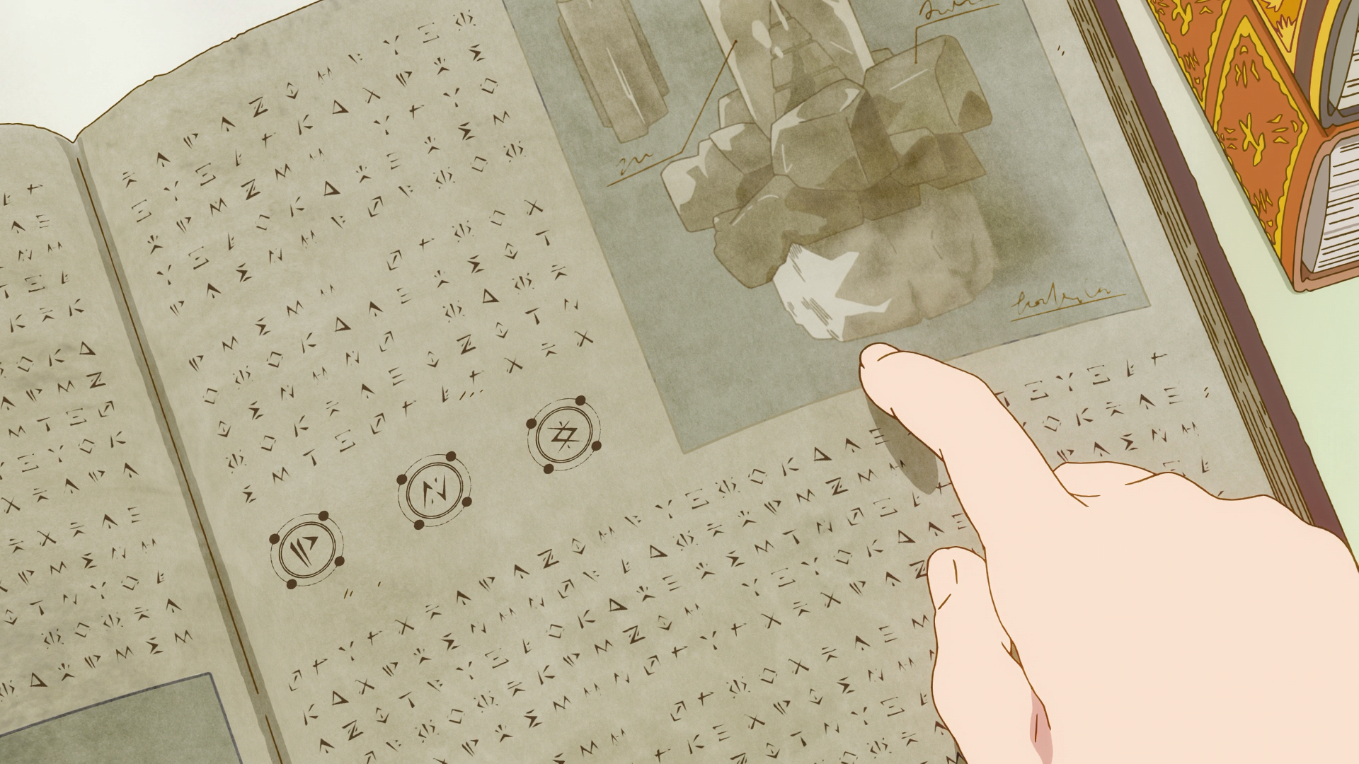 的魔法书与笔记托尔的笔记此外,那边的世界似乎还有另一套异世界文字?