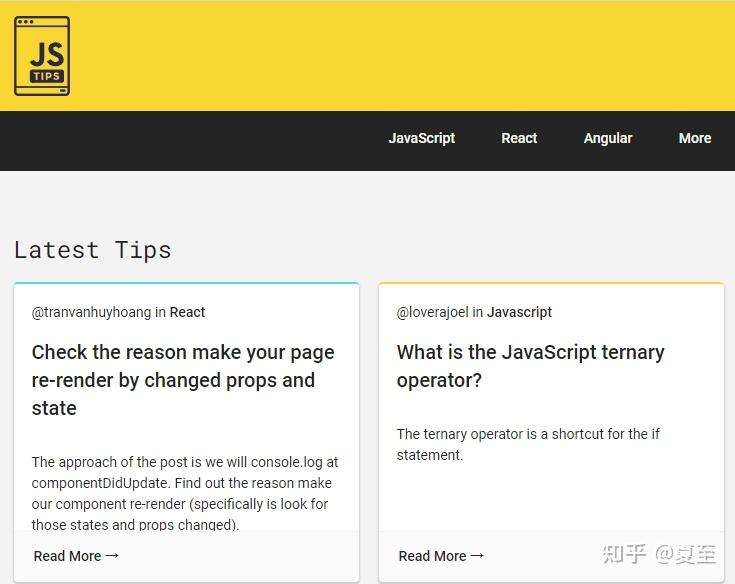 webhub123 前端技术学习和交流社区网站导航 - 知乎