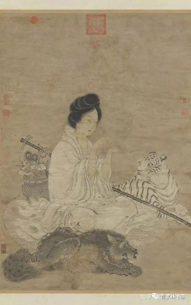 元 佚名 画女仙图 - 知乎