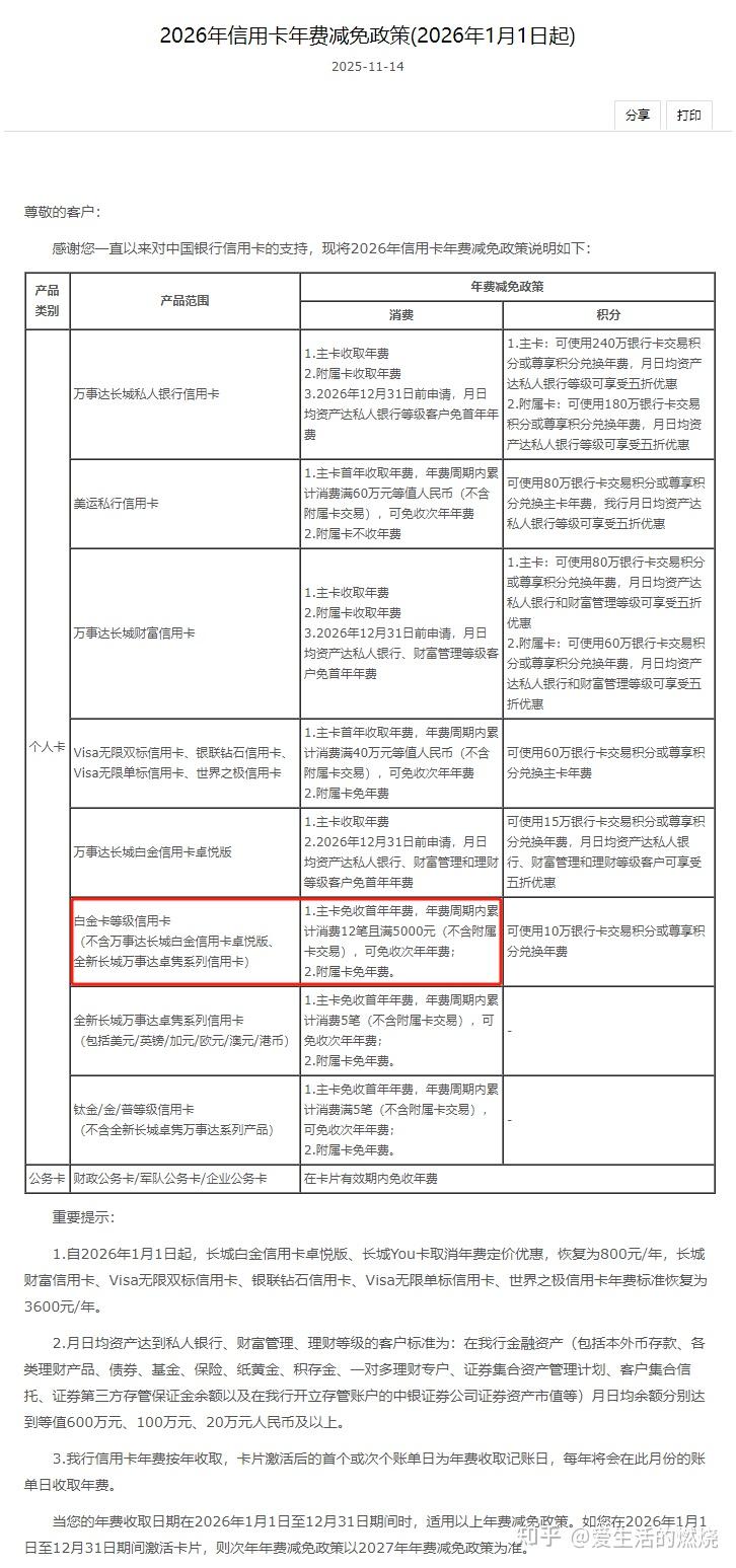 近期信用卡温暖汇总- 知乎