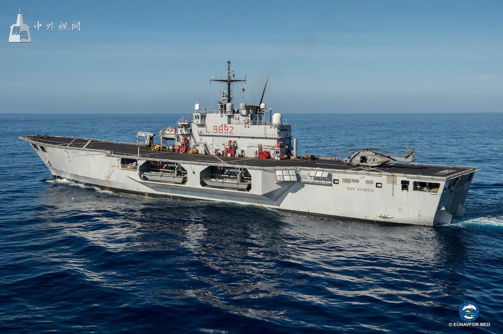 欧洲の希望意大利开建欧洲最强两栖攻击舰