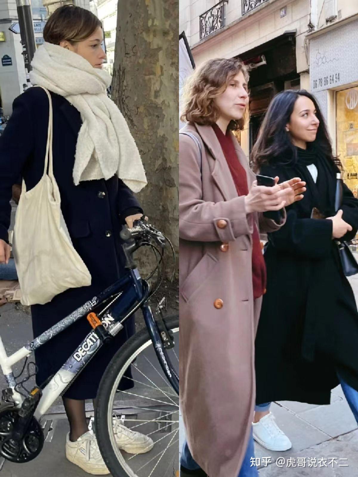 巴黎路人的"松弛感"搭配:不强凹造型,不显老,时尚优雅又自然