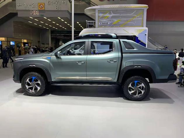 2020广州车展上汽大通maxusnewev皮卡亮相