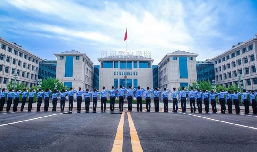河南警察学院大门图片