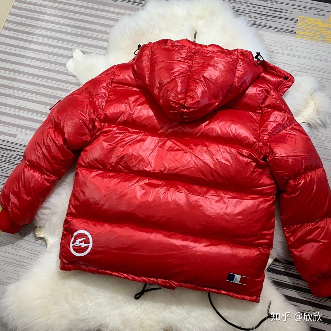 2019冬季新款羽绒服男女情侣款藤原浩fragmentxmoncler联名系列加厚