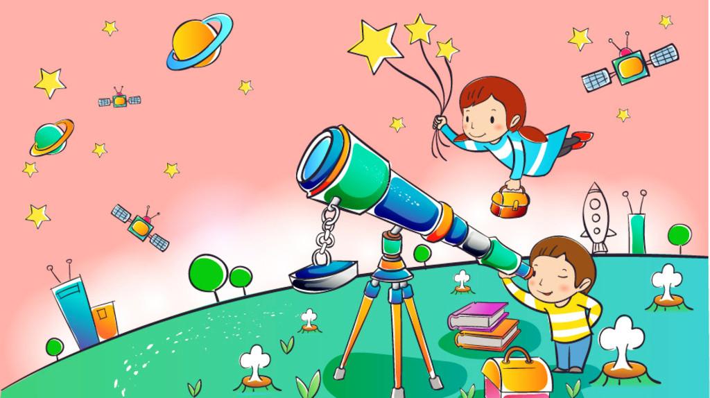 以特别的方式,与孩子一起开启探索宇宙的旅程!