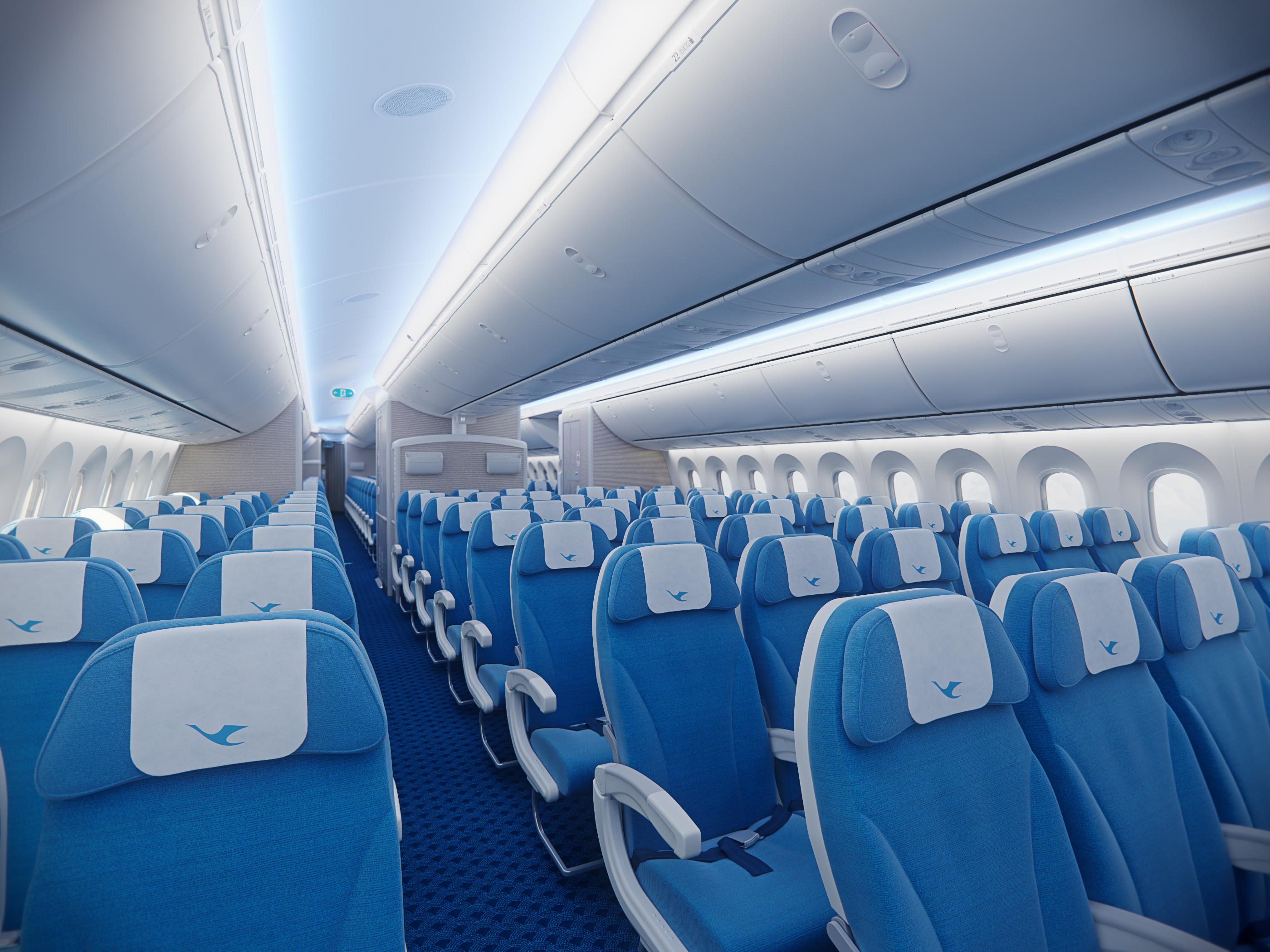 波音787型飞机座位图内容|波音787型飞机座位图版面设计