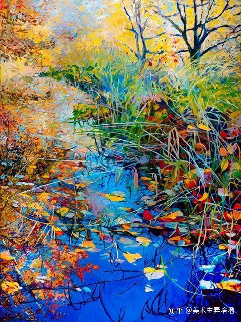 ellendittebrandt78美国艺术家这种色彩表达我真的太喜欢了