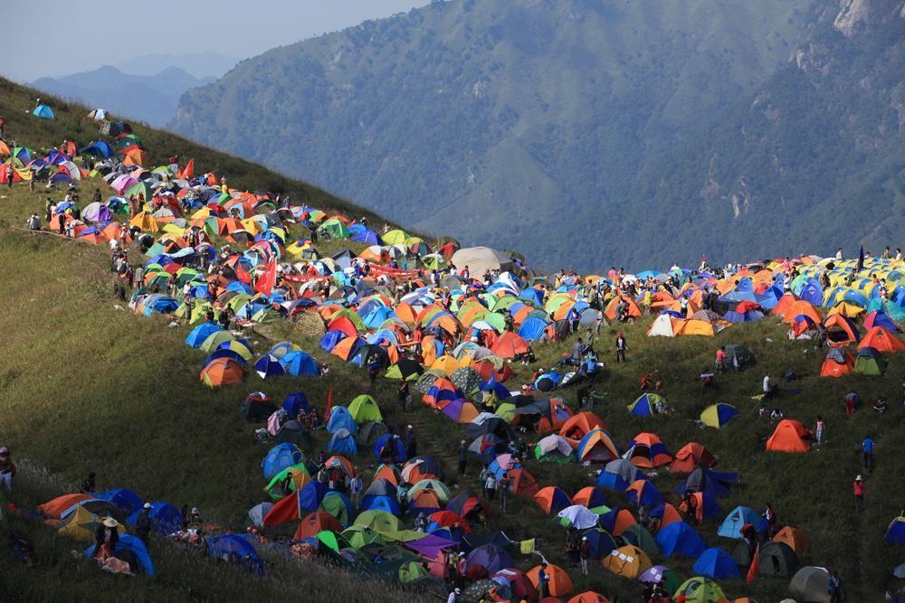 江西秋季熱門旅遊景點武功山旅遊攻略低音號免費語音導遊