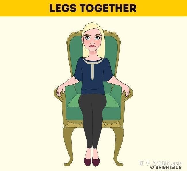 看坐姿3秒钟内看透一个人真实性格爱翘脚通常都比较你是否有当老板的