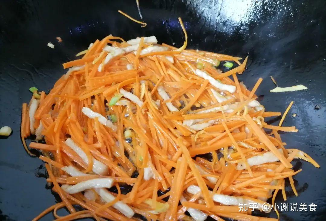 教你做北方家常炒饼丝,多加一步劲道又松散,出锅前这调料是灵魂 - 知乎