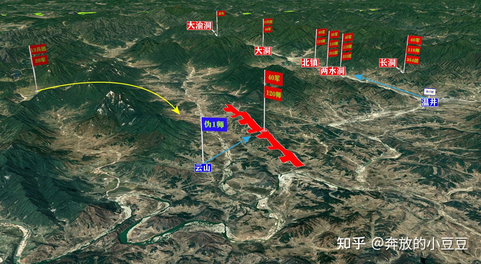 志司:第一,伪6师先头团,已经进驻温井,天亮后,他们就会进入我军埋伏圈