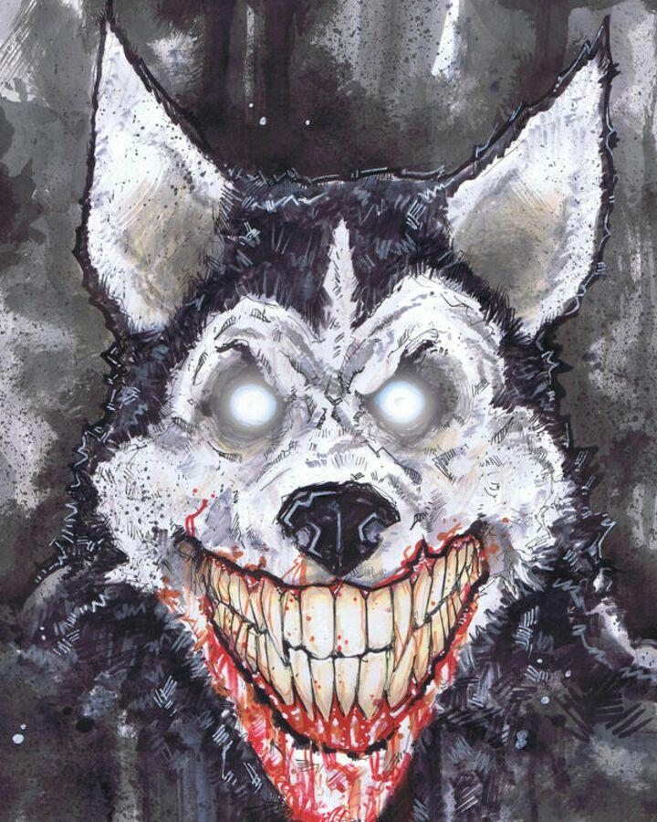 微笑狗传说 恐怖图片