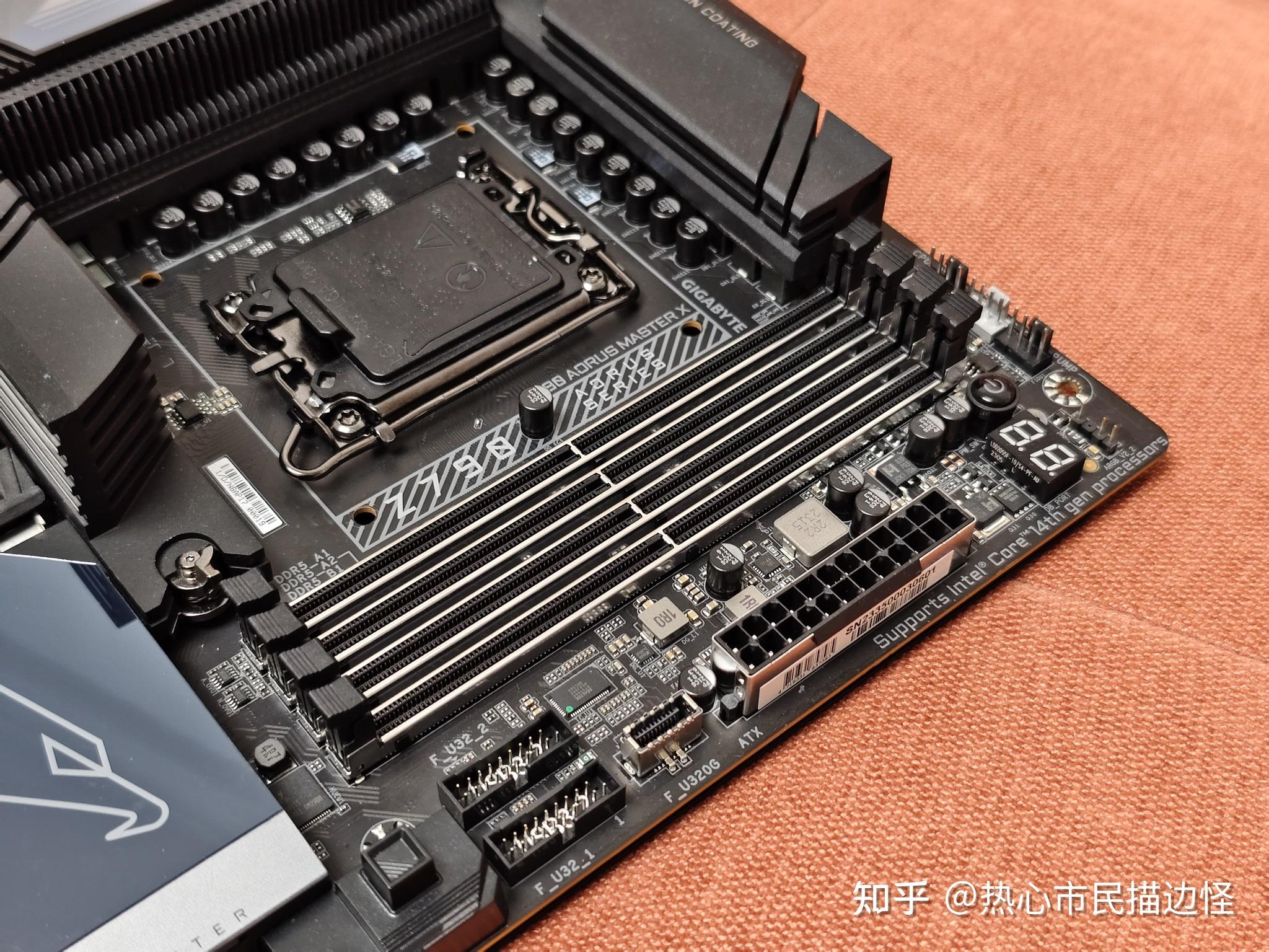狂飙 8200mhz,技嘉 z790 aorus master x 超级雕 x 评测