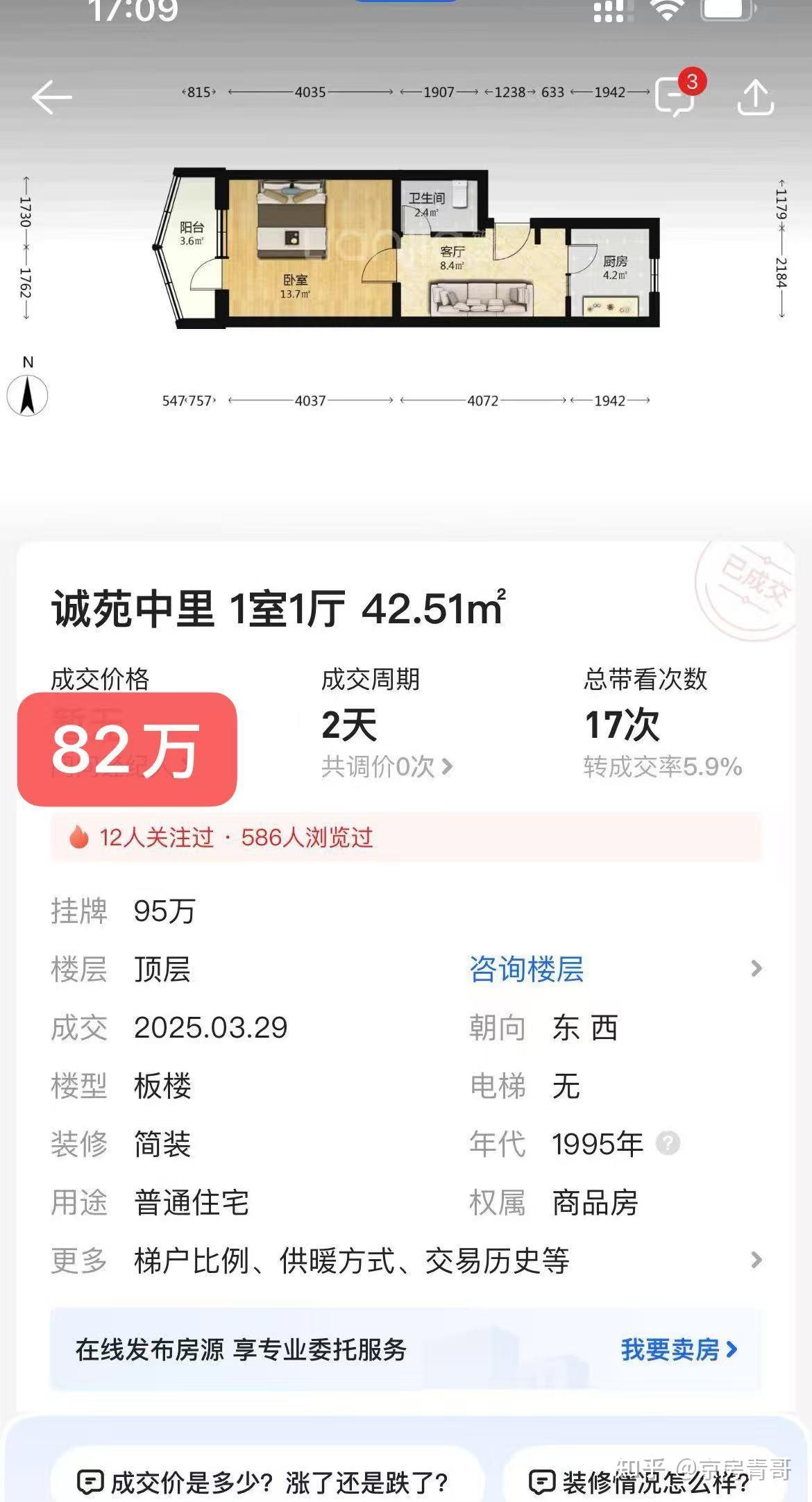 北京四环的房价居然跌破了2万 - 知乎