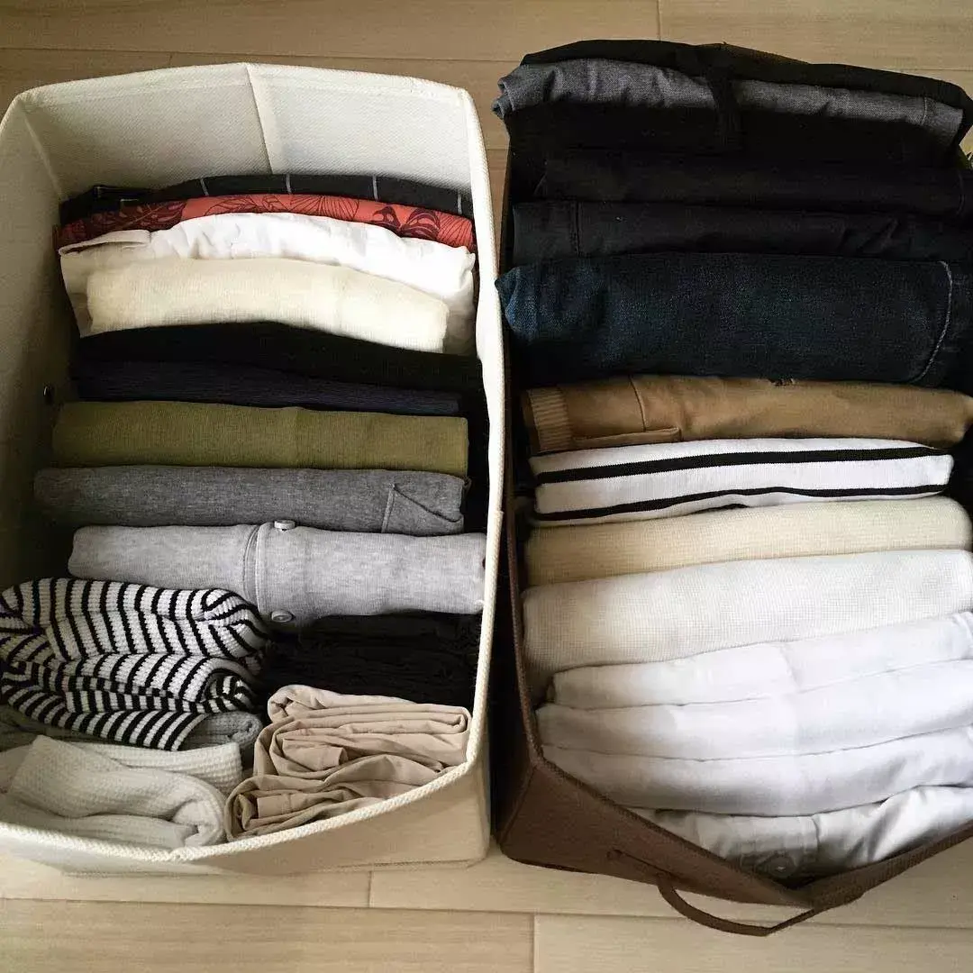 日本主妇的强迫症衣柜收纳术不只多塞50件衣服还能10秒换季