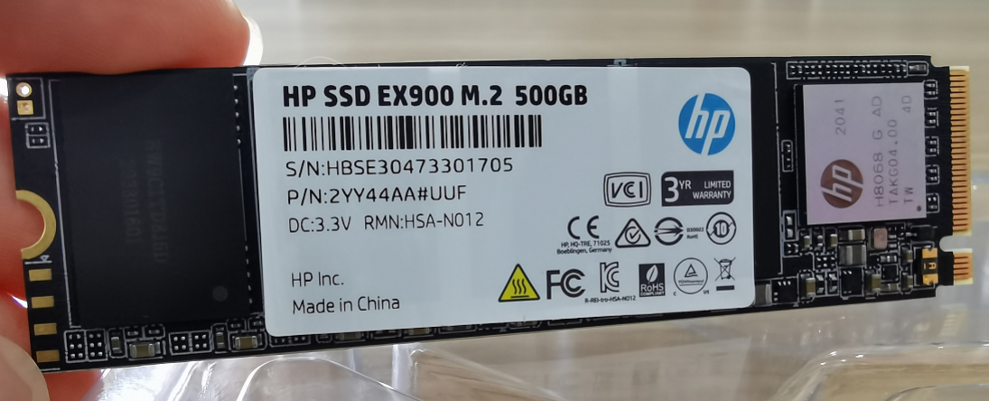 惠普ex900m2固态硬盘高性能尽享流畅游戏体验