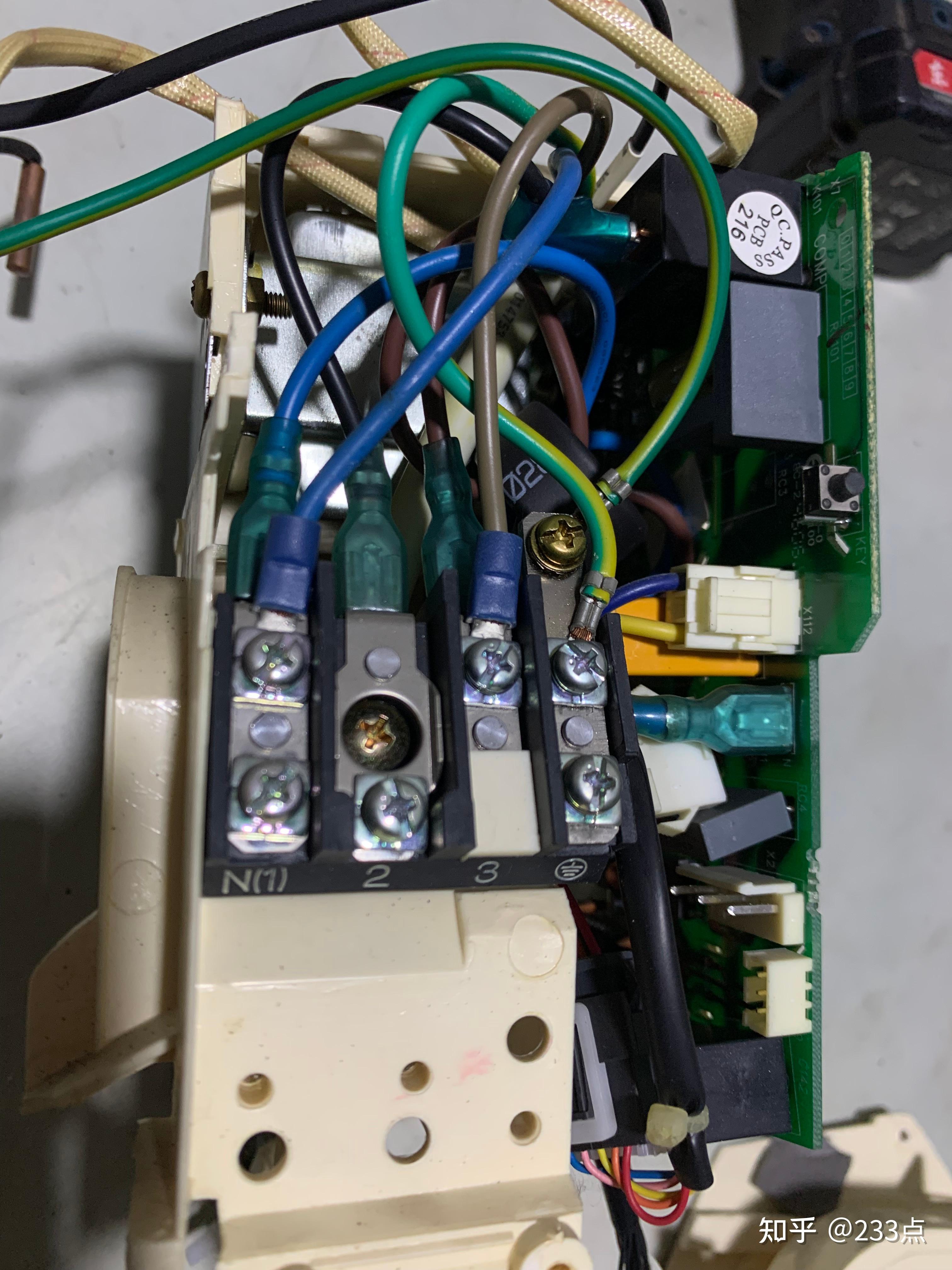 拆解格力节能王子kf-35gw/e(3531)z-n1(2006.12生产)