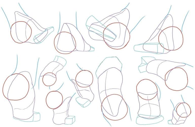 【板繪教程】腳怎麼畫?人物腳的畫法技巧 - 知乎