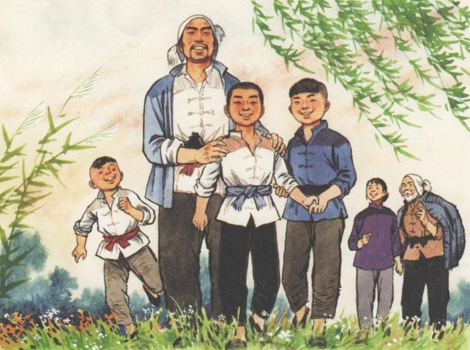 分享30幅彩色连环画《小英雄雨来》插画 - 知乎