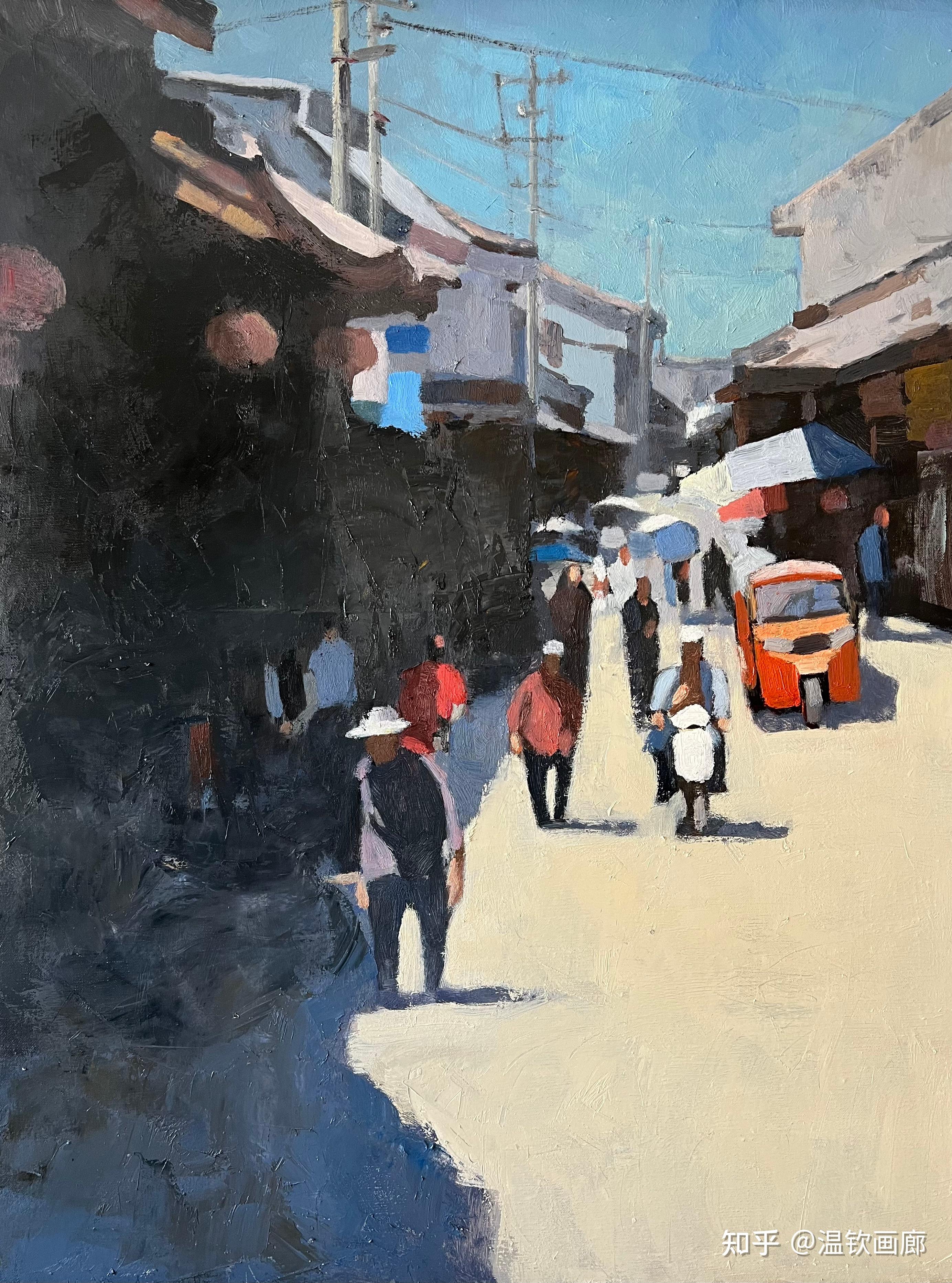 70后当代油画家张锦龙