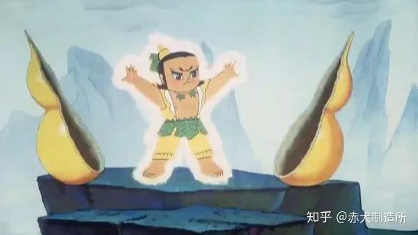 二娃(千里眼):橙,本领千里眼,顺风耳,轻功大娃(大力娃):红,本领力大