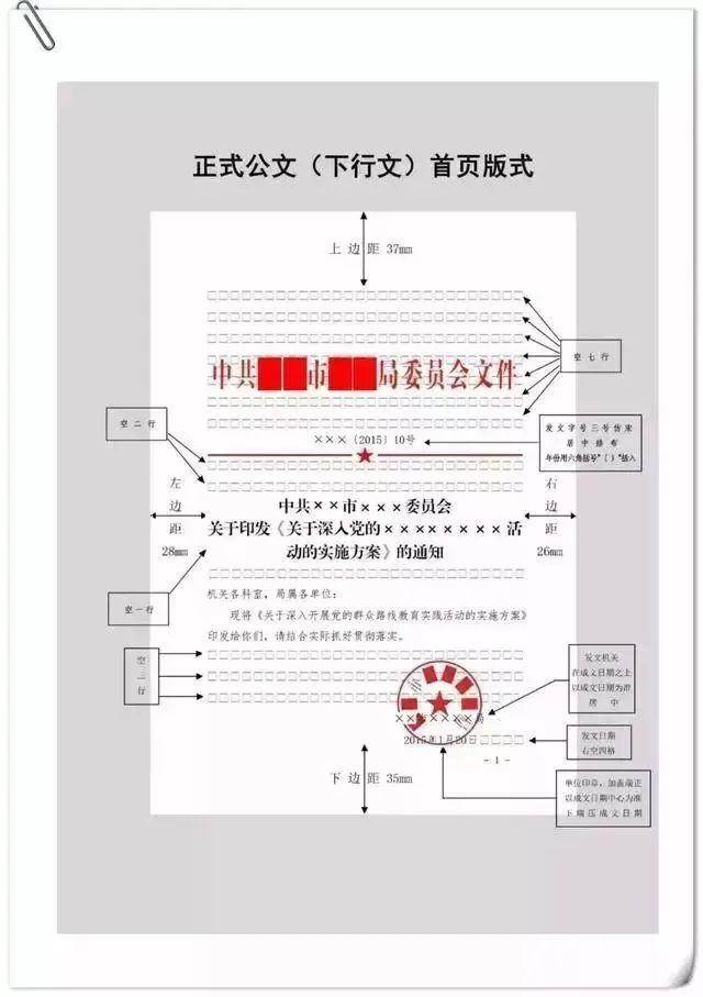 国家统一规定的《党政机关公文格式》标准(附操作与样式) - 知乎
